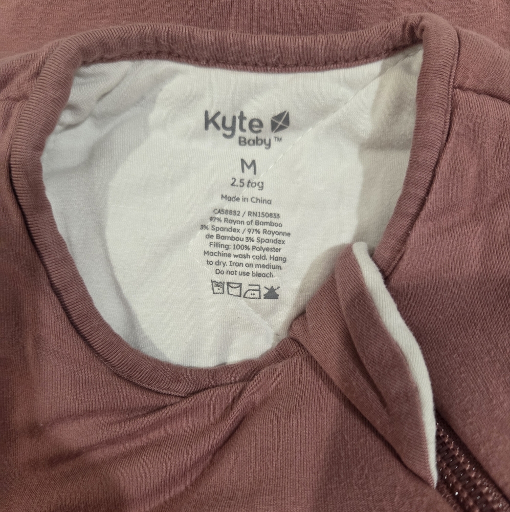 Kyte Baby Mauve Sleep Sack 2.5 Tog